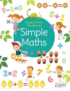 Simple Maths - Wipe & Clean Workbook with free Pen