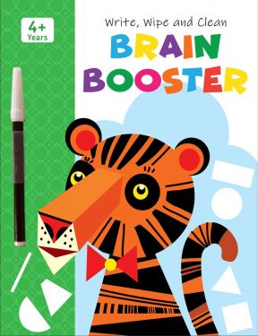 Brain Booster - Write, Wipe and Clean Book