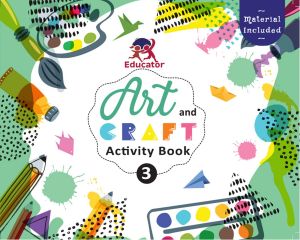 Art and Craft Activity Book 3 for 6-7 Year old kids with free craft material 