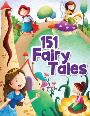 151 Fairy Tales - Padded & Glittered Book