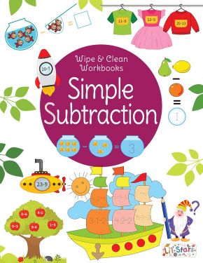 Simple Subtraction - Wipe & Clean Workbook