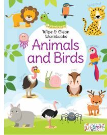 Animals & Birds - Wipe & Clean Workbook