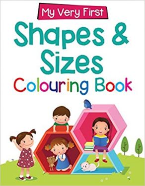 Shapes & Sizes Colouring Book 