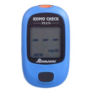 Romo Check Plus Blood Glucometer Test Strips  50 strips