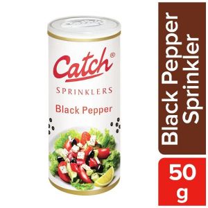 CATCH SPRINKLERS BLACK PEPPER POWDER 50GMS