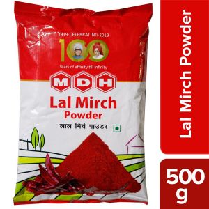 MDH LAL MIRCH POWDER 500GMS