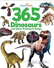 365 Dinosaurs - Premium Quality Padded & Glittered Book 