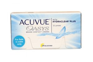 Acuvue Oasys -10.50 J & J Hydraclear Plus Contact Lenses  (6 Lens pk)