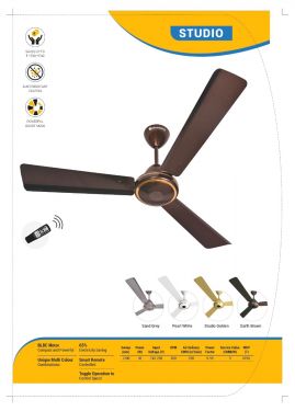 Energy Saving Fan Atomberg Studio