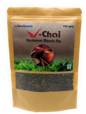 Vinvarun's V-Chai Cardamon Masala Tea 150 gms