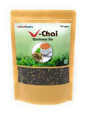 Vinvarun's V-Chai Cardamon Tea 150 gms