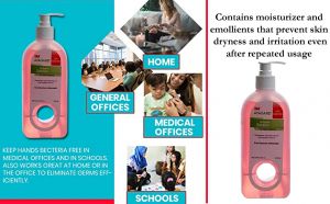 3M Avagard CHG -300 ml pink pack of 3