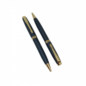 Blue Gold Pen