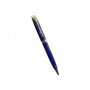 Blue Gold Pen