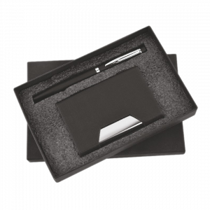 Pen & Card Holder Black