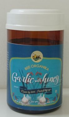 Bee Organika’s Garlic with Honey 250 Grms