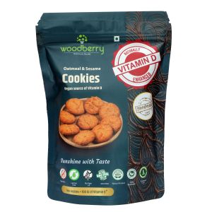 WOODBERRY OAT AND SESAME COOKIES 200 GMS