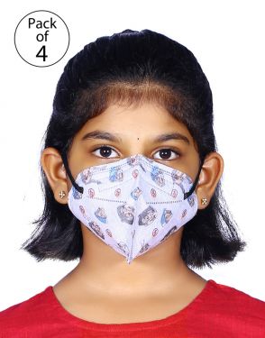 Chhota Bheem VIBE Activated Carbon Kids N95  Mask(Pack of 4)
