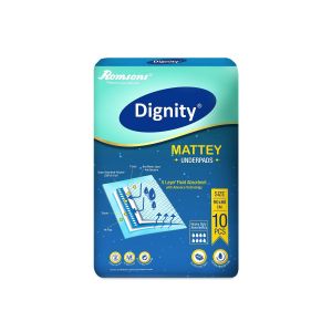Dignity Mattey Disposable Underpads, 60x90 CM, 10 Pcs/Pack