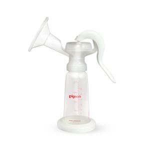 Pigeon Manual Breast Pump Basic ,Less Fuss ,Less Hassle ,Adjustable Pumping One Hand System ,BPA Free ,BPS Free ,Assorted