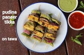 PUDINA STYLE  PANEER TIKKA