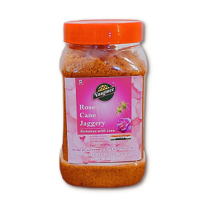 Rose Jaggery Powder 500 Grams Jar