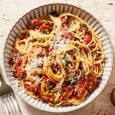 SPAGHETTI WITH BEZIL TOMATTO  PASTA