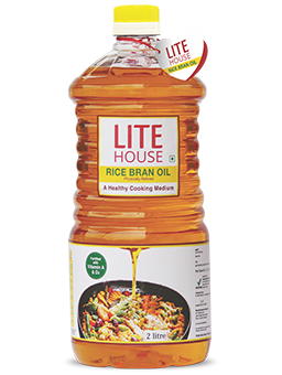 LITE HOUSE RICE BRAN OIL (2Ltr)