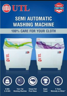 UTL Washing machine 8.5 Kg