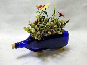 Antiquity Blue  2 Liter Table-Top-Planter