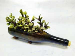 Sula Red Table-top-planter